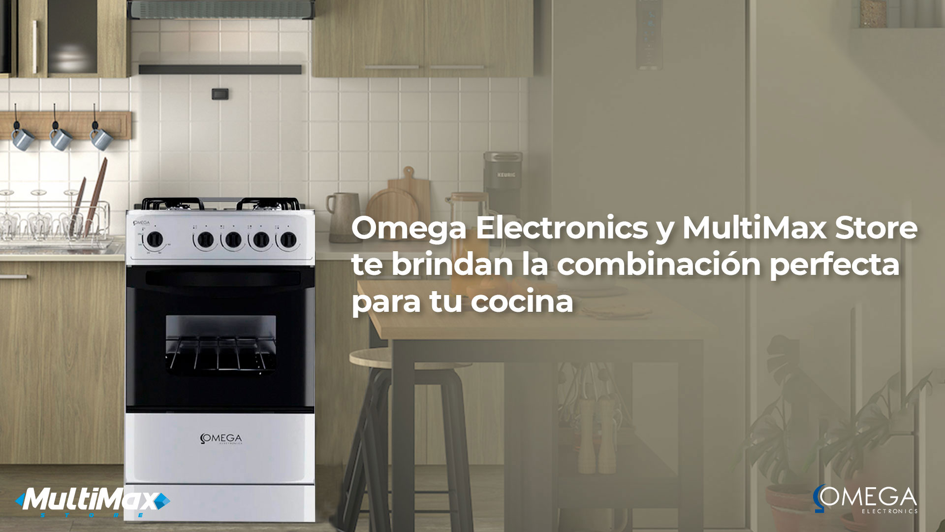 Cocina Omega Electronics al mejor precio en Multimax Store