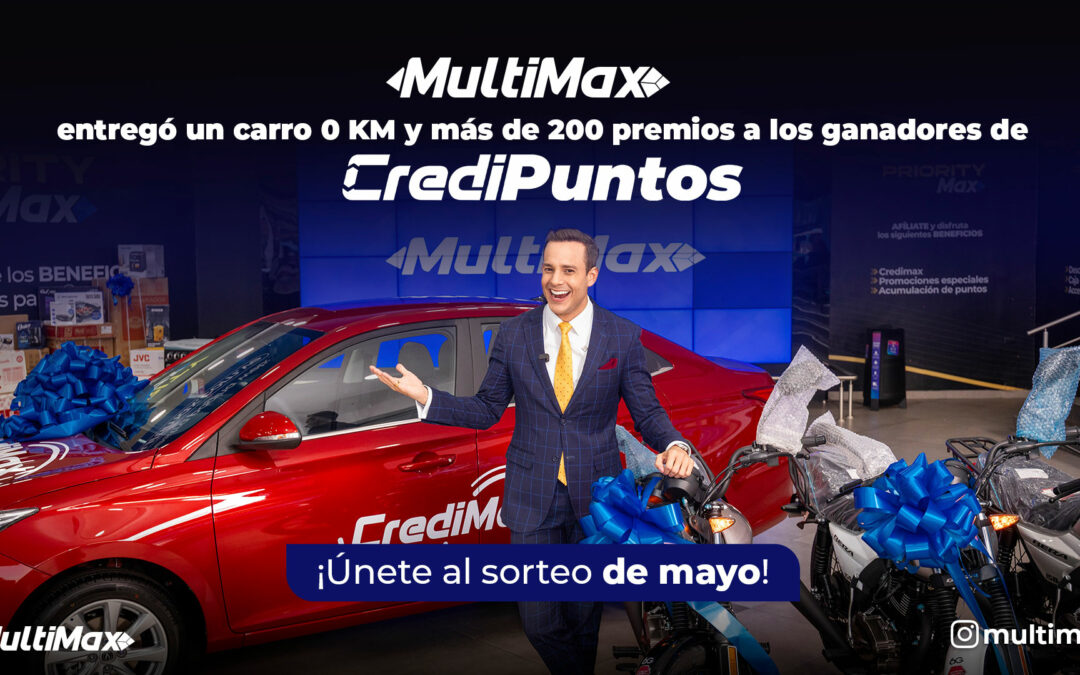 Ganadores del concurso CrediPuntos